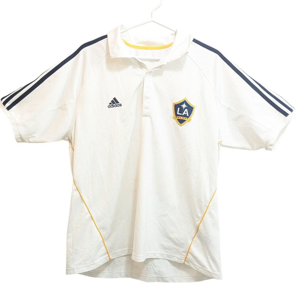 LA Galaxy Adidas David Beckham #23‎ MLS Soccer Jersey Men's L Clima365 2009–2012